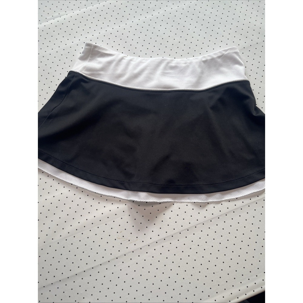 Callaway Opti-Dri Black White Golf Skort Athletic Tennis Skirt Women's Medium - Picture 9 of 12